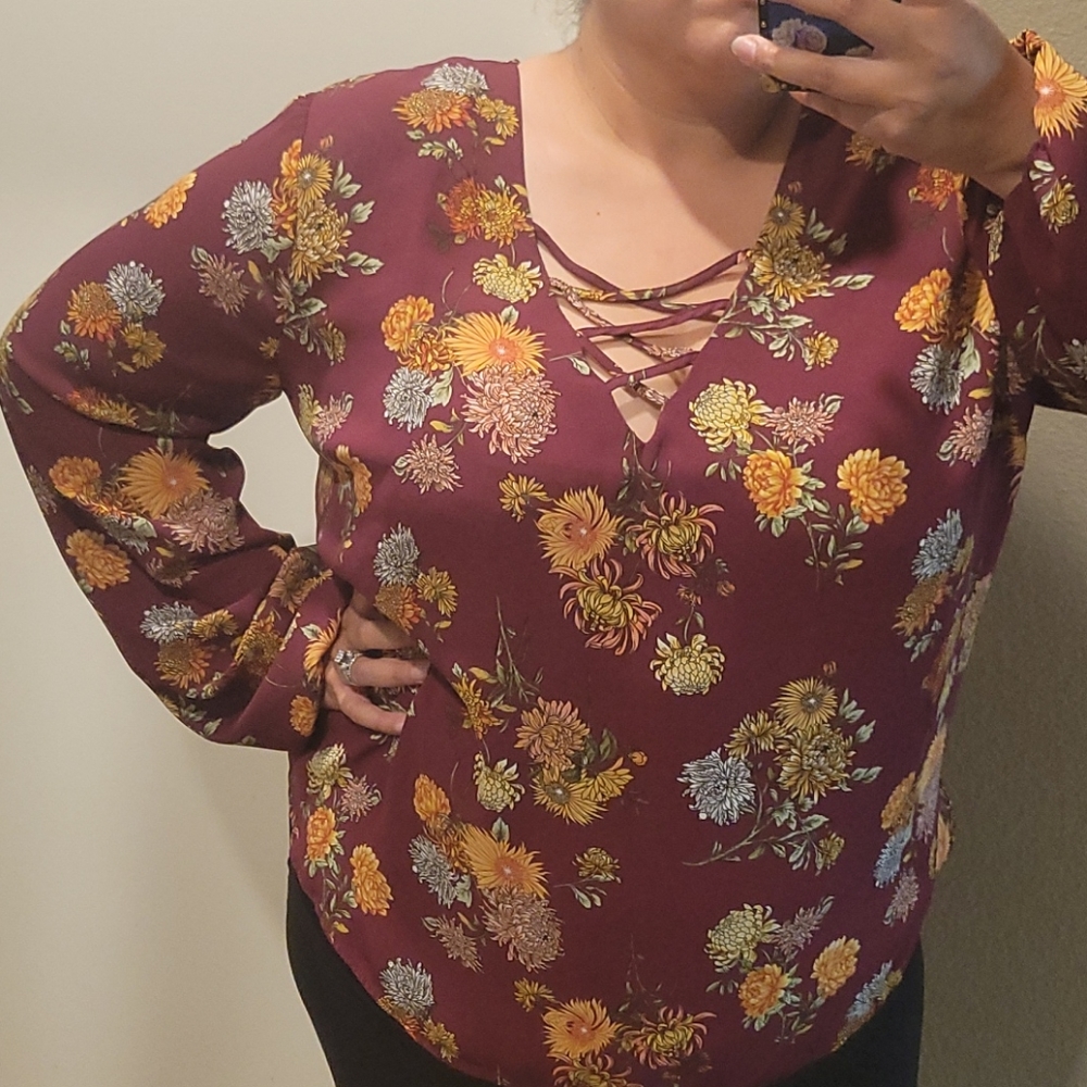 Forever 21+ blouse size 3x